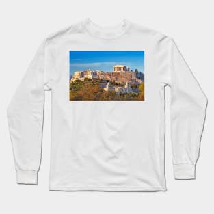 The Parthenon (447 B.C.) on the Athenian Acropolis, Greece Long Sleeve T-Shirt